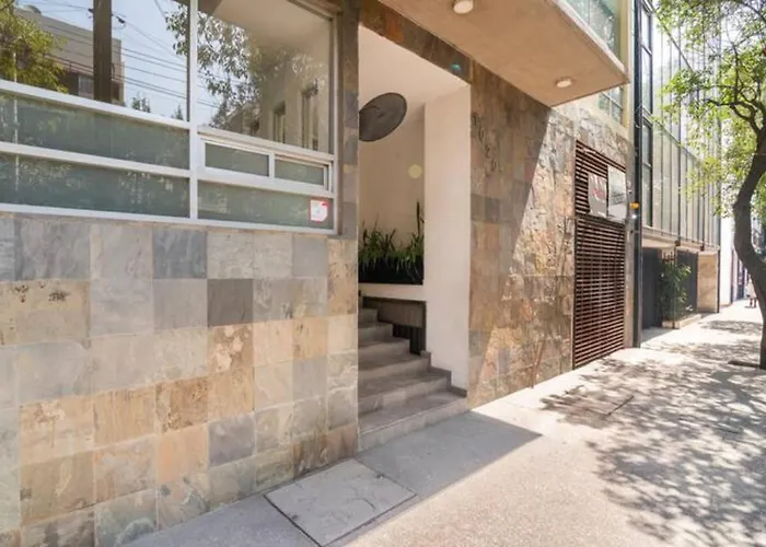 Habitación en casa particular Pequeña Frida - Design Cdmx - áreas Comunes Compartidas